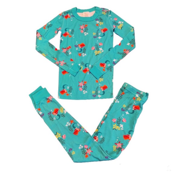 Hanna Andersson Other - Hanna Andersson | NWT Disney Ariel Little Mermaid Organic Cotton PJs 140 (10)